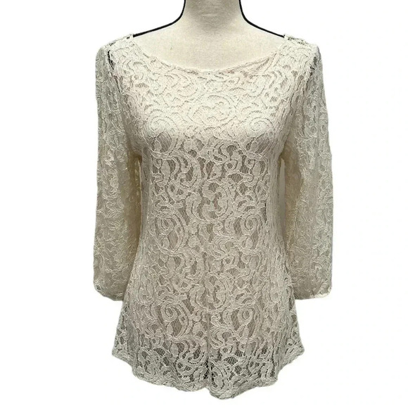 Loft lace blouse - Picture 1 of 9